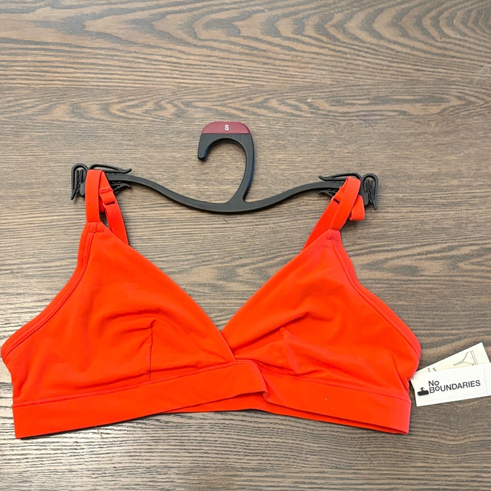 No Boundaries Women's Vibrant Red Bralette